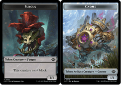 Fungus (0007) // Gnome (0016) Double-Sided Token - Foil